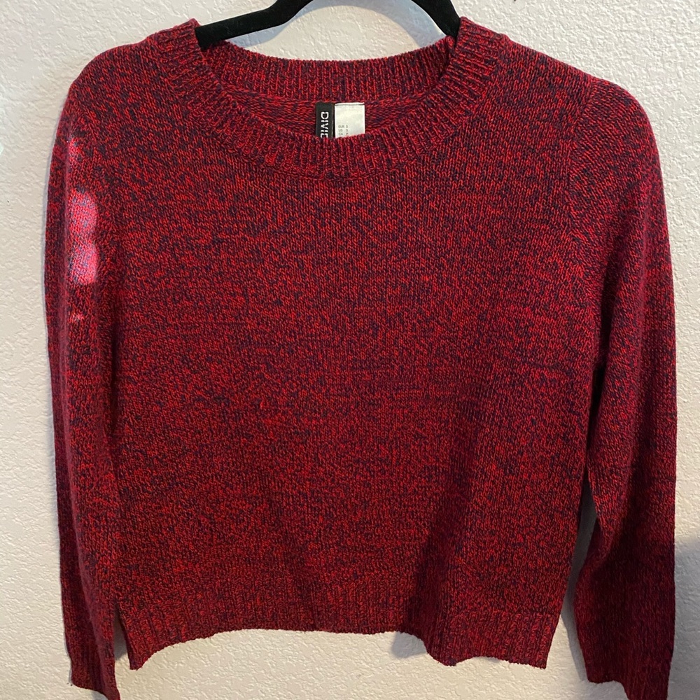 Red long sleeve shirt